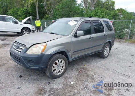 2006 Honda Cr-V Ex from USA, damaged, VIN JHLRD68846C022053